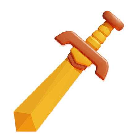 WOODEN TRAINING SWORD  3D Icon