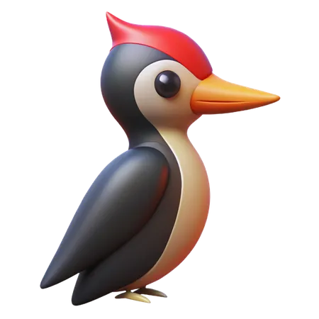 Woodpecker  3D Icon