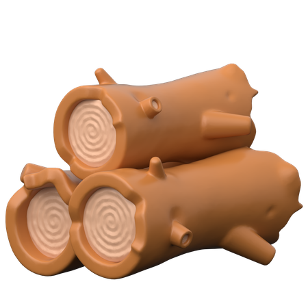 Woodpile  3D Icon
