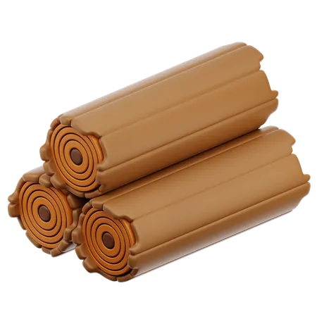Woods Log  3D Icon