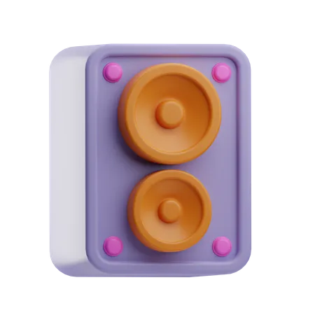 Woofer  3D Icon