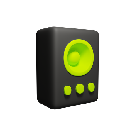 Woofer  3D Icon