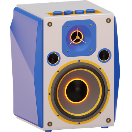 Woofer  3D Icon