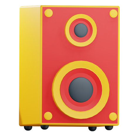 Woofer  3D Icon