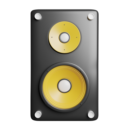 Woofer  3D Icon