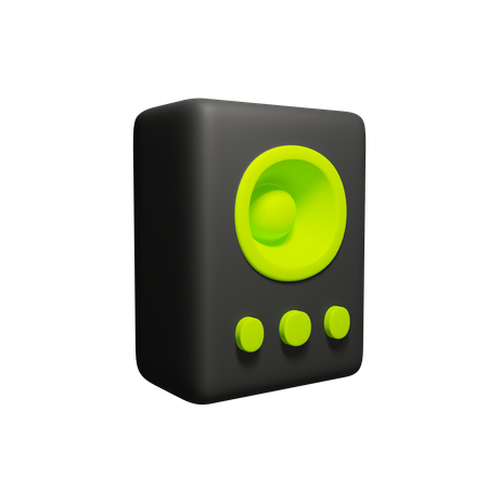 Woofer 3D Icon