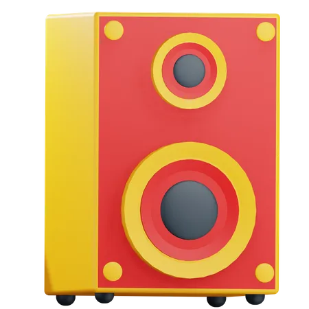 Woofer  3D Icon