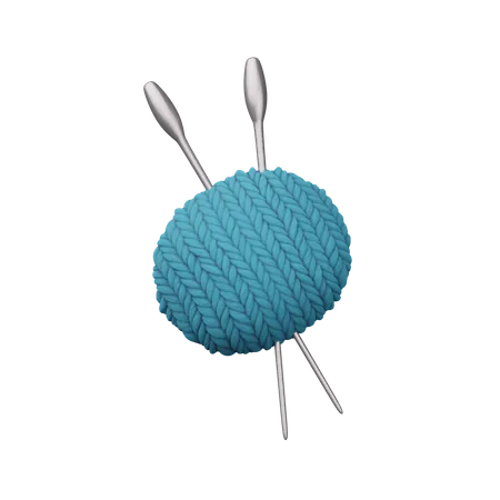 Wool Ball 3D Icon