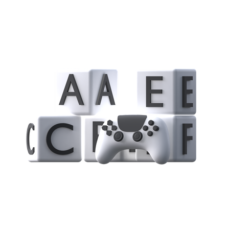 Word Game  3D Icon