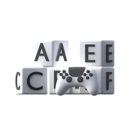 Word Game  3D Icon