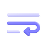 word wrap 3d logo