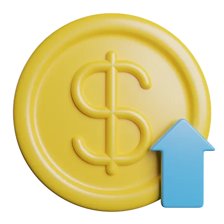 달러 돈 금융 3D Icon