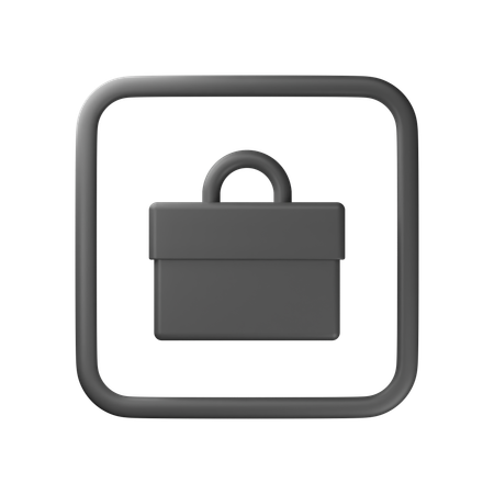 Work  3D Icon