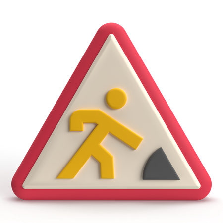 Work Ahead  3D Icon