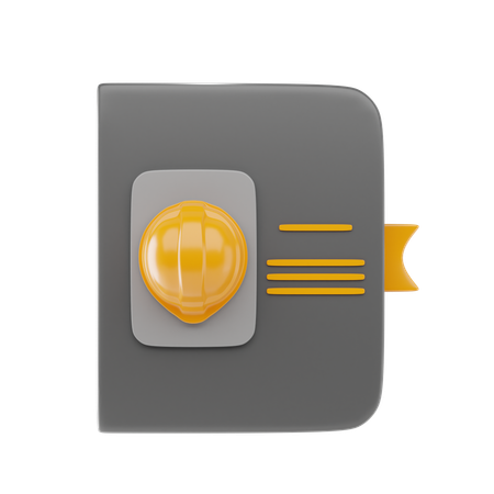 Work Book  3D Icon