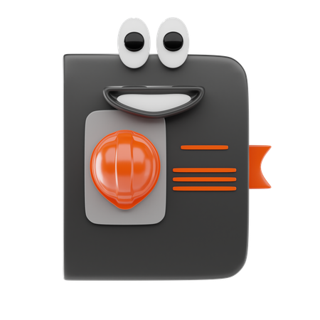 Work Book  3D Icon