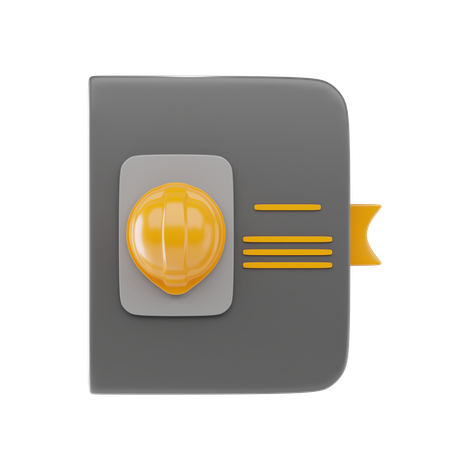 Work Book  3D Icon