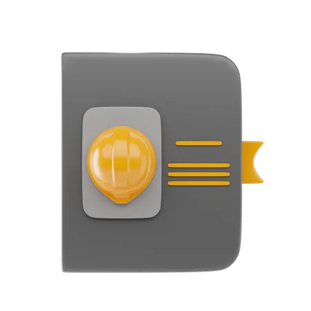 Work Book  3D Icon