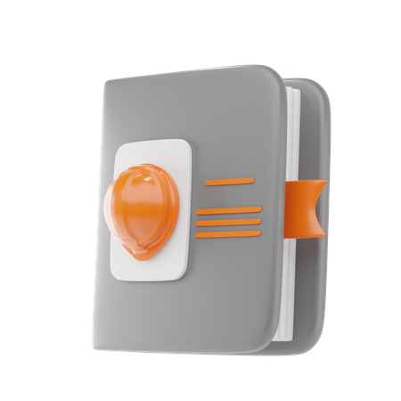 Work Book  3D Icon