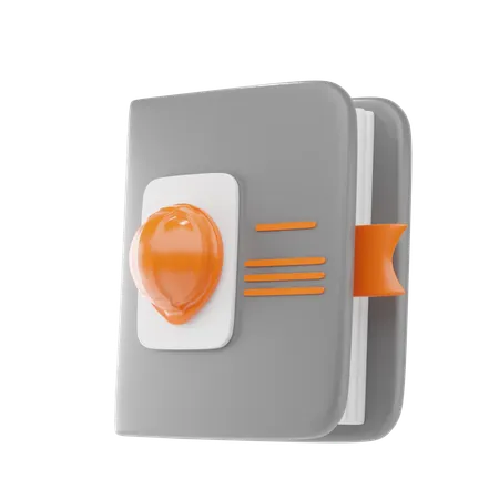 Work Book  3D Icon