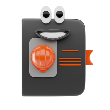 Work Book  3D Icon