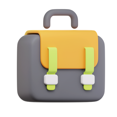 Work Briefcase  3D Icon