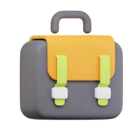 Work Briefcase  3D Icon