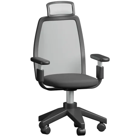 Work Chair  3D Icon