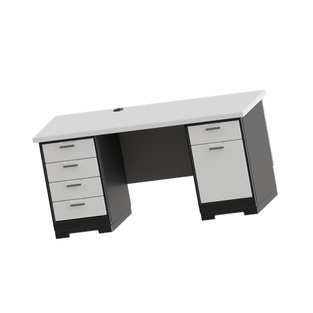 Work Desk  3D Icon