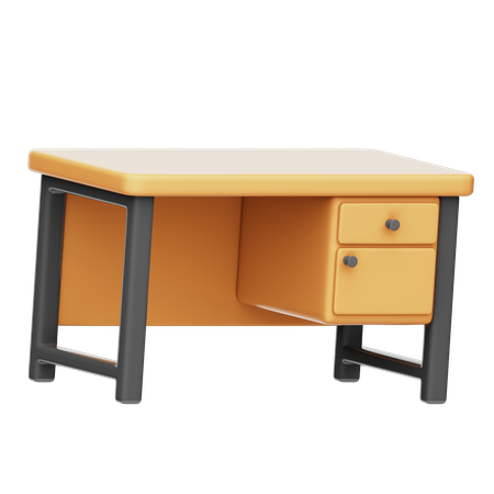 Work Desk  3D Icon