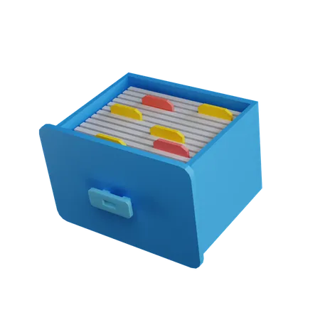 Work Drawer  3D Icon