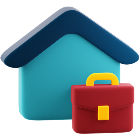 Work From Home  3D Icon