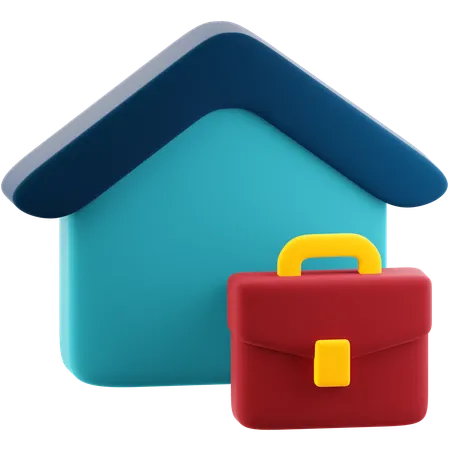Work From Home  3D Icon