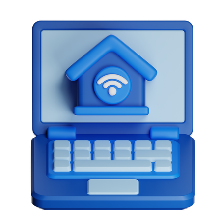 Work From Home  3D Icon