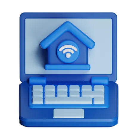 Work From Home  3D Icon