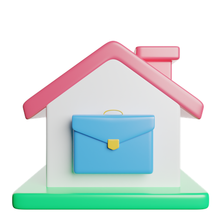 Work From Home  3D Icon