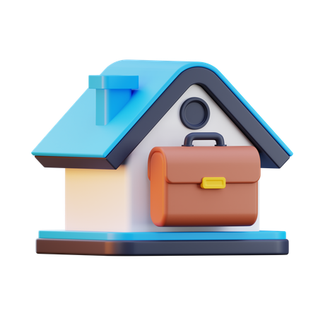 Work From Home  3D Icon