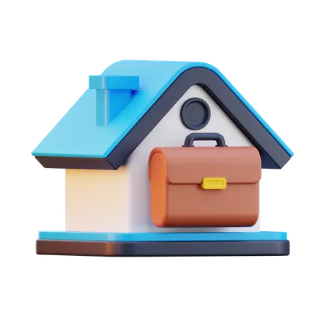 Work From Home  3D Icon