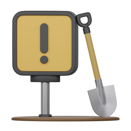 Work In Progress  3D Icon