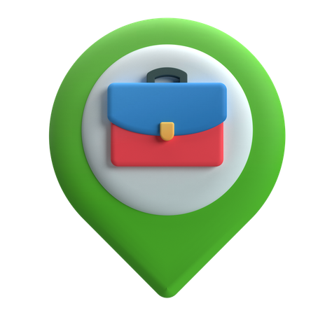 Work Location  3D Icon
