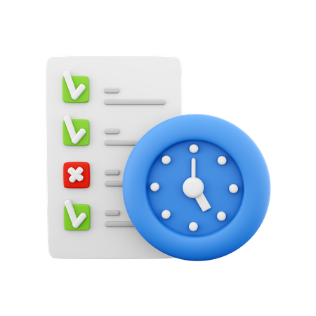 Work Management  3D Icon