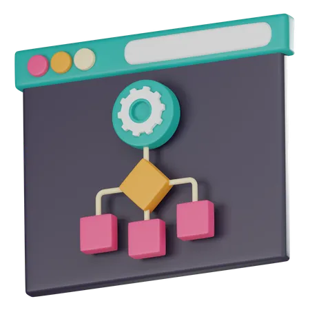 Work Management  3D Icon