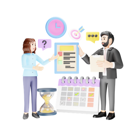 Work Plan  3D Icon