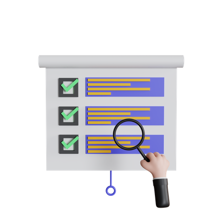 Work Presentation  3D Icon