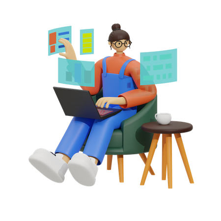Work Smarter, Not Harder  3D Icon