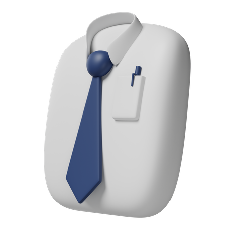 Work Suit  3D Icon