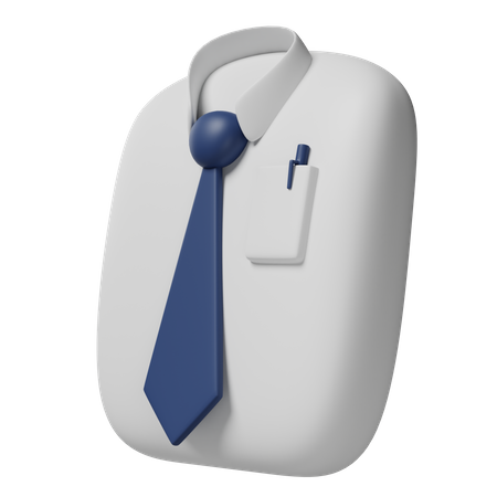 Work Suit  3D Icon