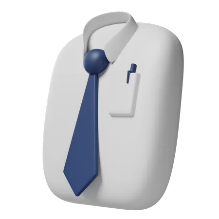 Work Suit  3D Icon
