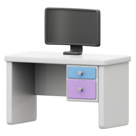 Work Table  3D Icon