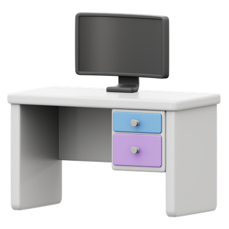 Work Table  3D Icon